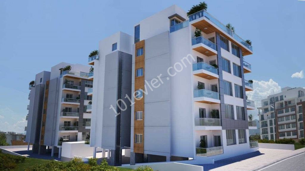 Girne Merkez’de Sea Breeze Projesinde 77900’den başlayan Fiyatlarla Lüks 1+1, 2+1, 3+1 Daireler