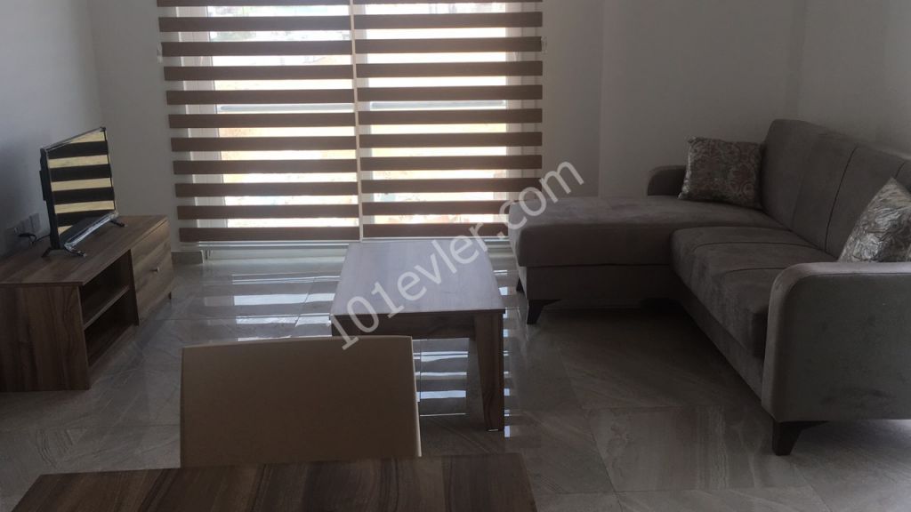 Lefkoşa Ortaköy'de 2+1 Yeni Sıfır Eşyalı Kiralık Daire 350 STG