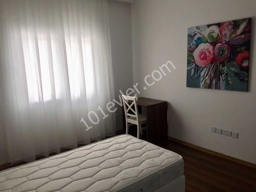 Lefkoşa Gönyeli'de Kiralık 3+1 Full Eşyalı Lüx Daire 480 Stg