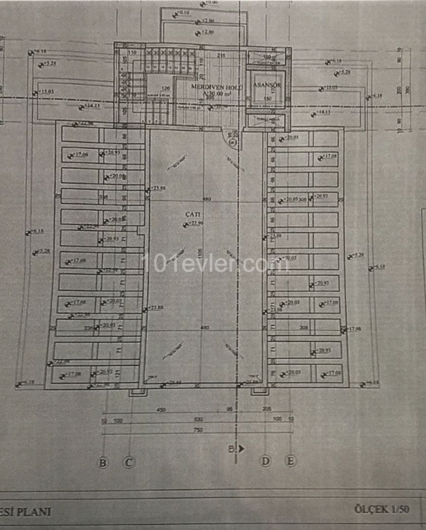 A Decommissioned Plot of Land for Sale in the Center of Kyrenia for STG 650,000 ** 