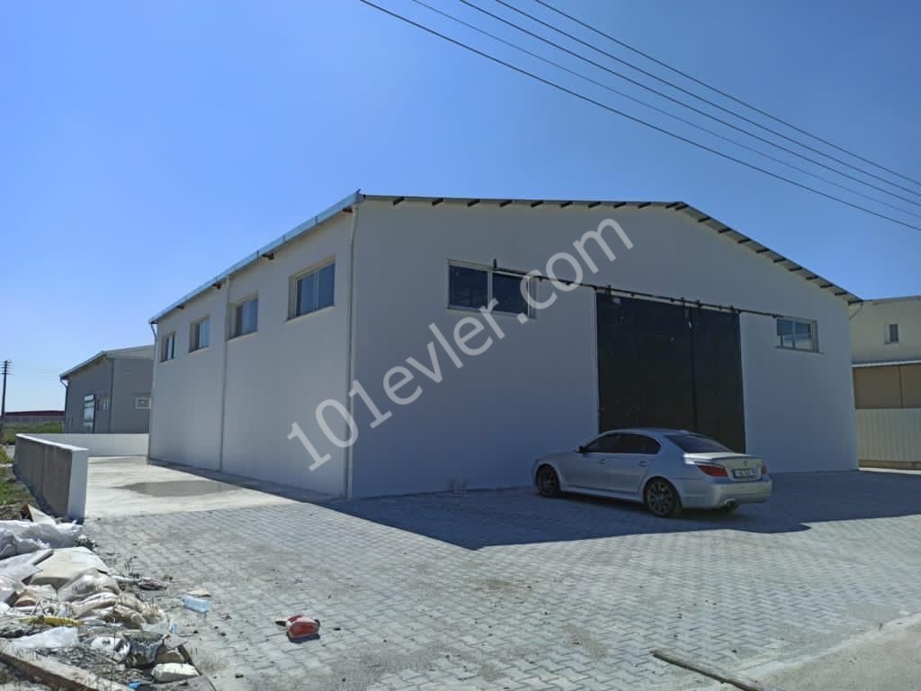 600 M2 Fabrik zum Verkauf in Nicosia ALAYKÖY organisiert Industriegebiet 230.000 STG ** 