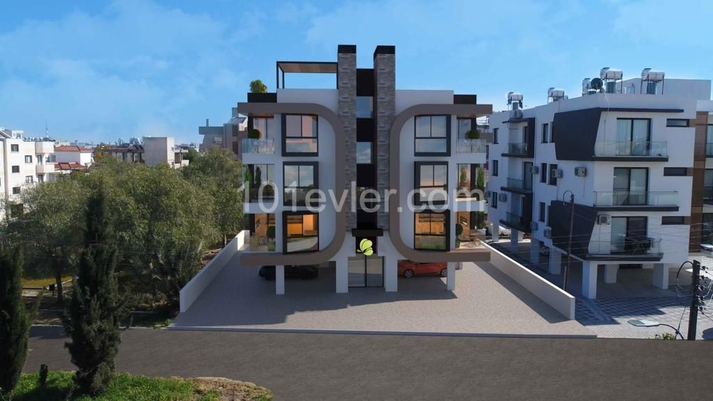 Lefkoşa Yenikent'te satılık 6 adet 3+1 135 M2 Türk Malı Modern Daireler 90,000 STG