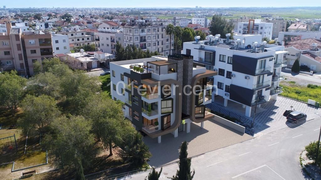 Lefkoşa Yenikent'te satılık 6 adet 3+1 135 M2 Türk Malı Modern Daireler 90,000 STG