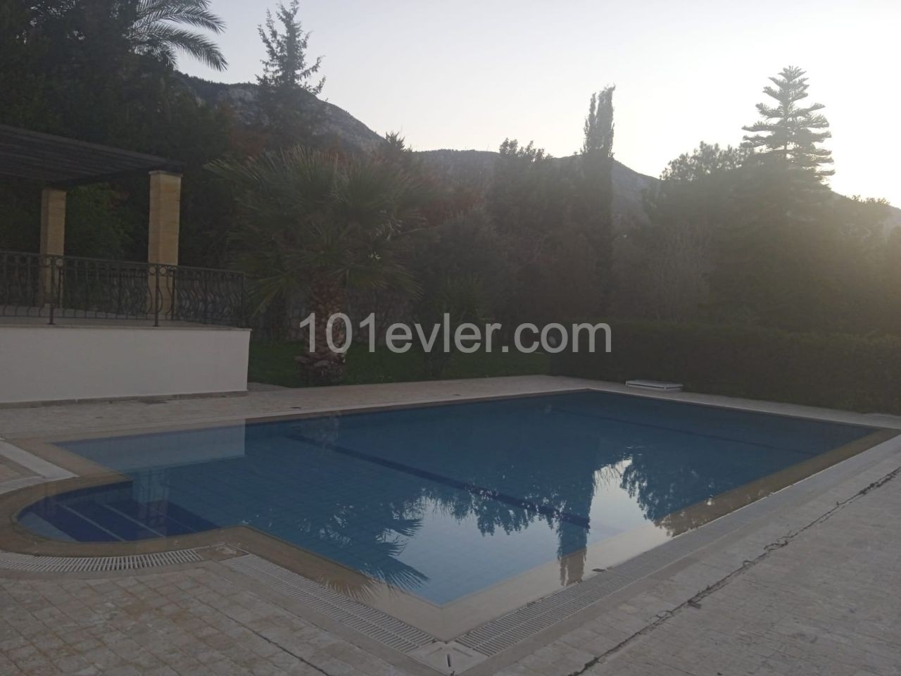 Detached House with Pool with Mountain and Sea Views in Çatalköy ** 