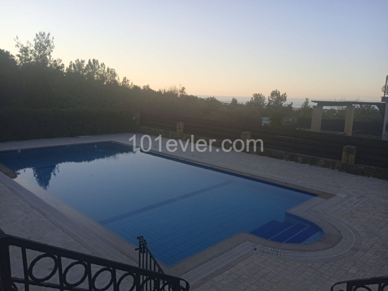 Detached House with Pool with Mountain and Sea Views in Çatalköy ** 