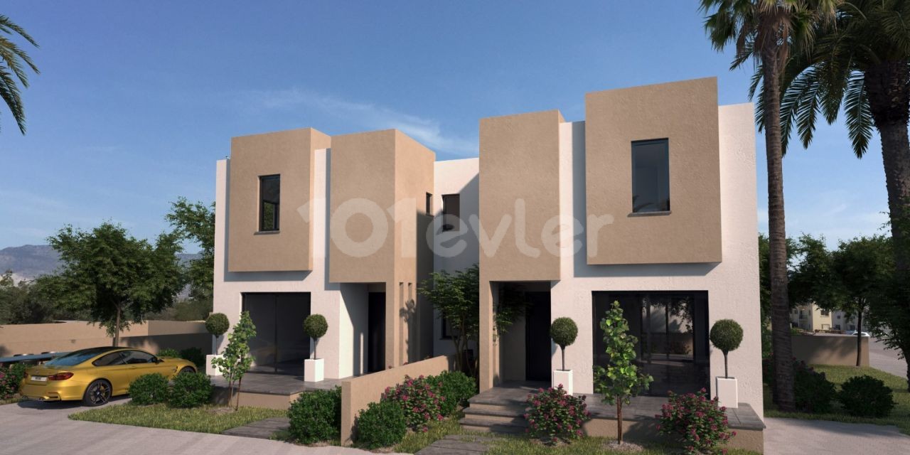 3 Bedroom Duplex Detached House For Sale In Nicosia Dumlupınar Area ** 