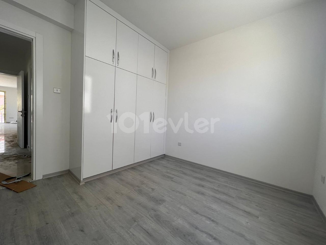 NICOSIA / MITREELI 130 M2 ZERO APARTMENT FOR SALE IN TURKISH ON THE GROUND WITH ELEVATOR ** 