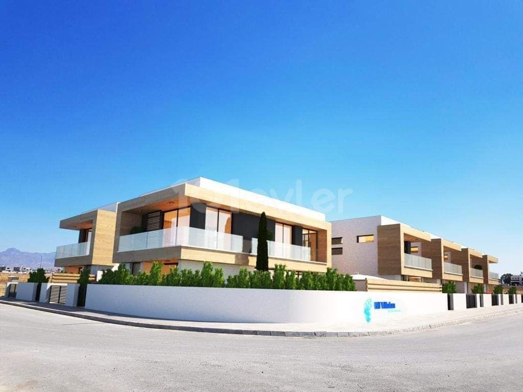 Moderne Design-Villa zum Verkauf in Yenikent bereit zu bewegen ** 
