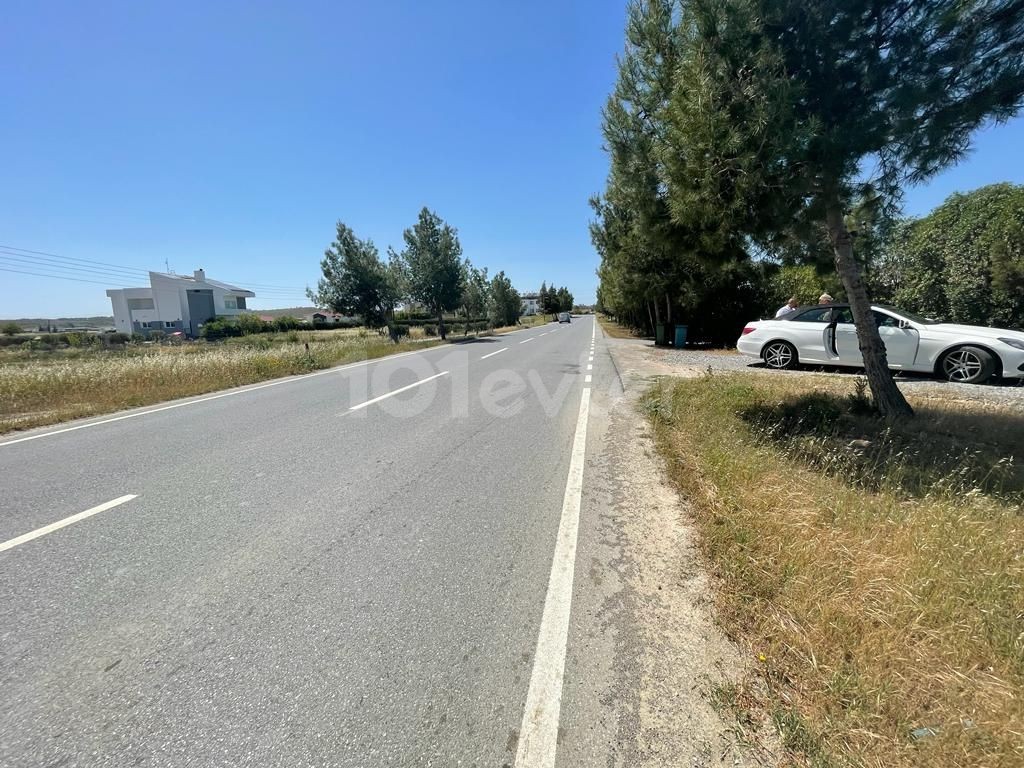  GRUNDSTÜCK AN DER LEFKOŞA ALAYKÖY AUTOBAHN ZU VERKAUFEN