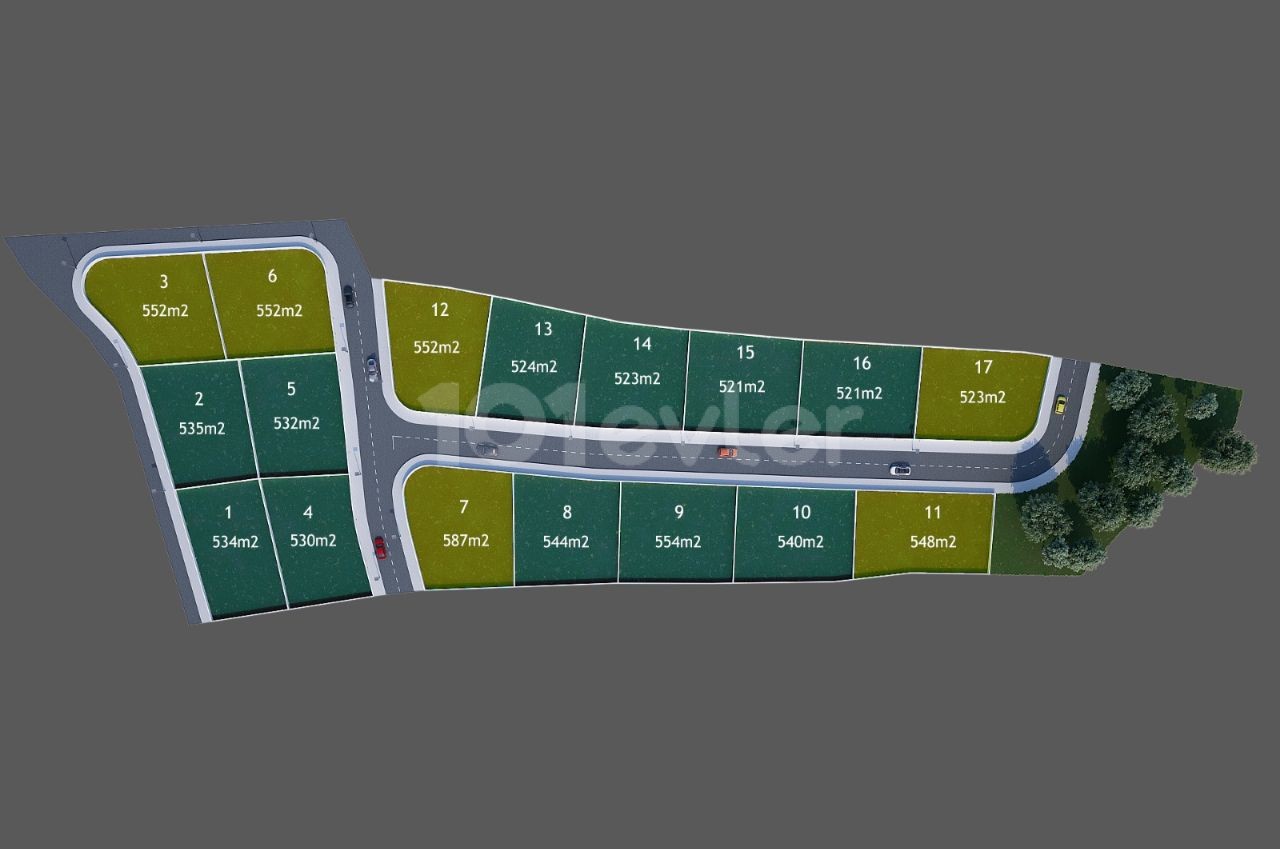 LANDS FOR SALE IN CENGİZKÖY