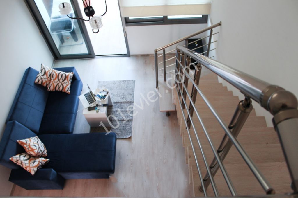 Beautiful  1+1 duplex apartment, nicely furnitured, with swimming pool