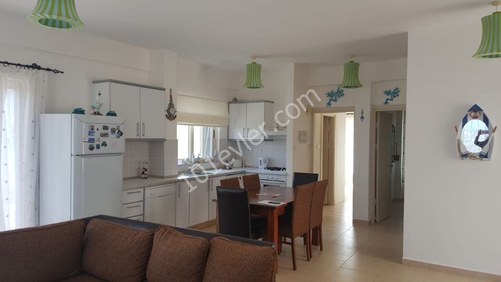 Turtle Bay sitesinde satılık deniz manzaralı Penthouse daire