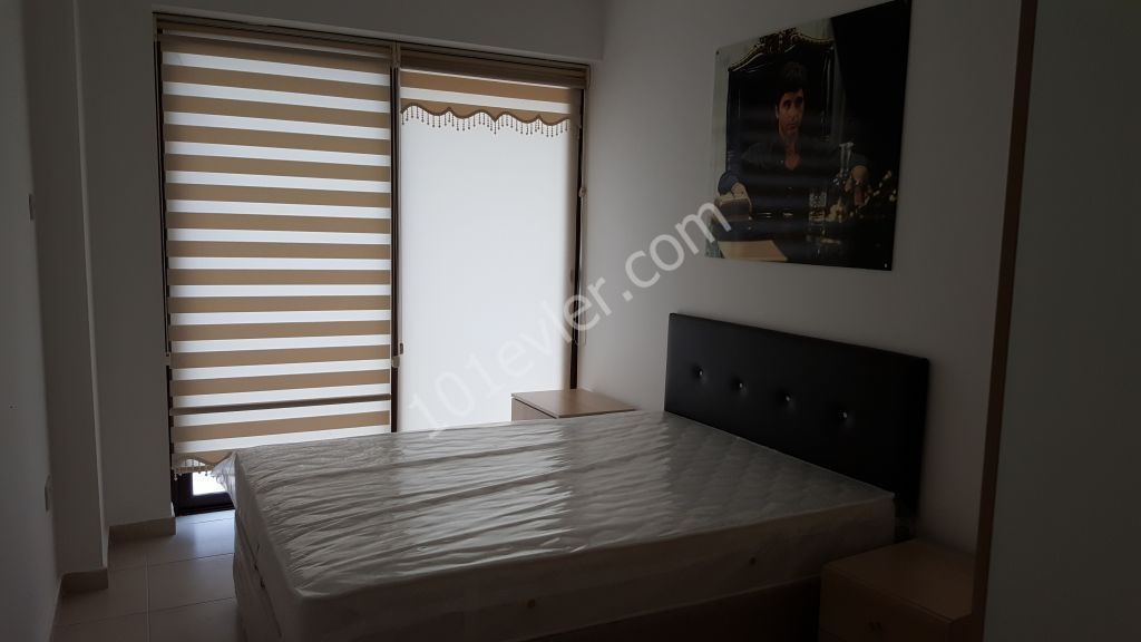 Girne Merkezde 2+1 Yeni Eşyalı Sıfır Kiralık Daire!!! Ana Caddeye ve Servis Güzergahına 2 dk. Yürüme Mesafesinde!!!!