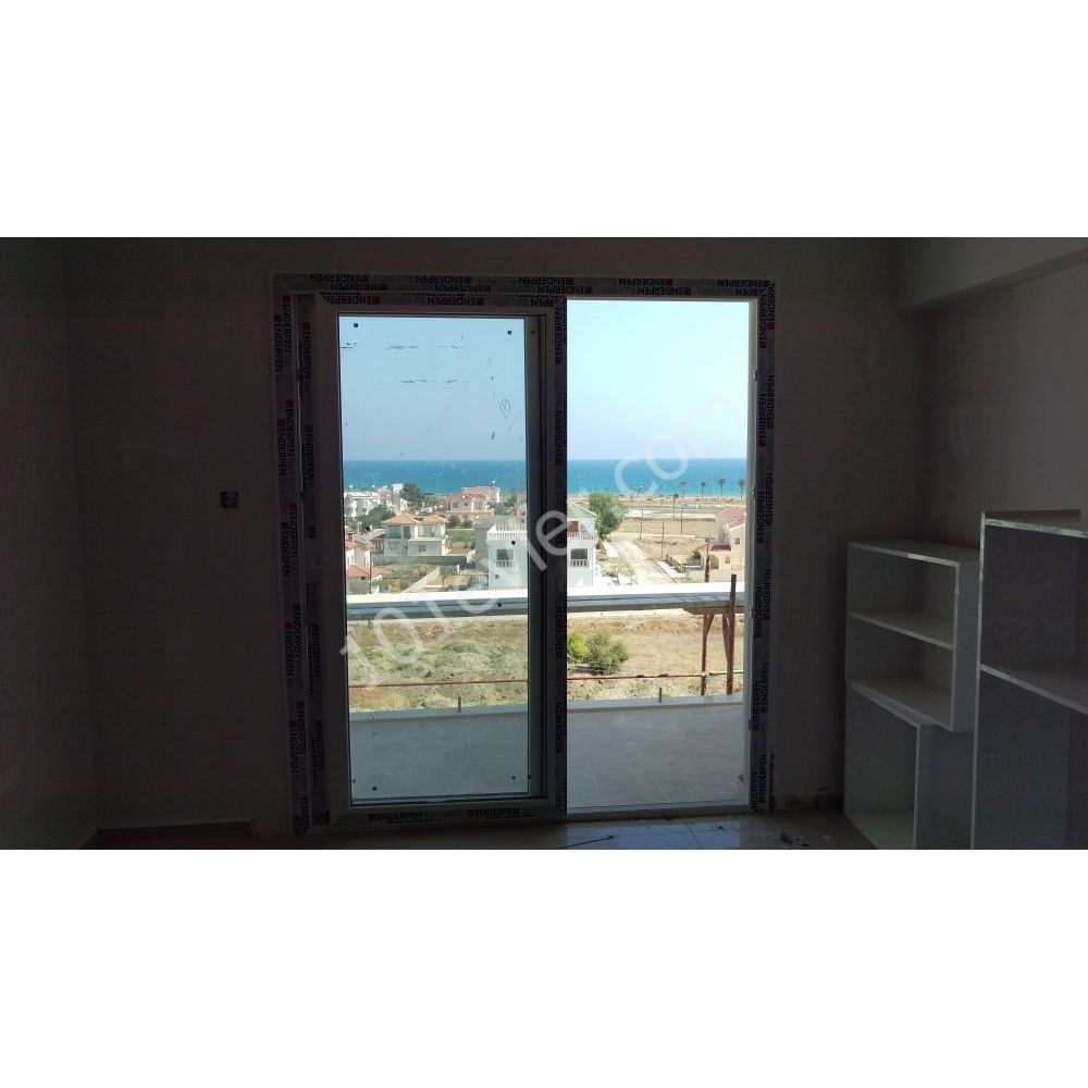 SEA VIEW 2+1 APARTMENT, NEW, walking distance to the sea