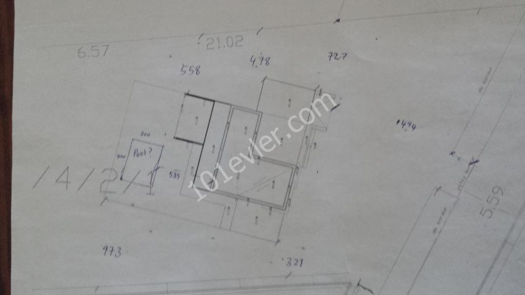 Plot of land complete with building permission. Near to sea