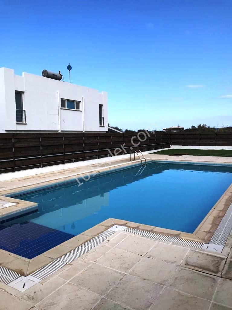 Seafront development, 4 + 1 villa with pool for sale in Catalkoy