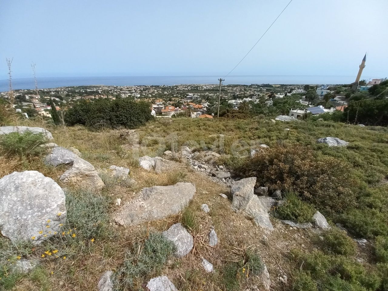 1672 m² Plot Of Land In Karsiyaka With Stunning Sea & Mountain Views - Pre-74 British Title Deed - 100% Build Permission!