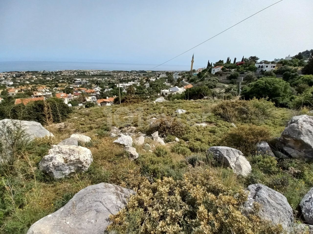 1672 m² Plot Of Land In Karsiyaka With Stunning Sea & Mountain Views - Pre-74 British Title Deed - 100% Build Permission!