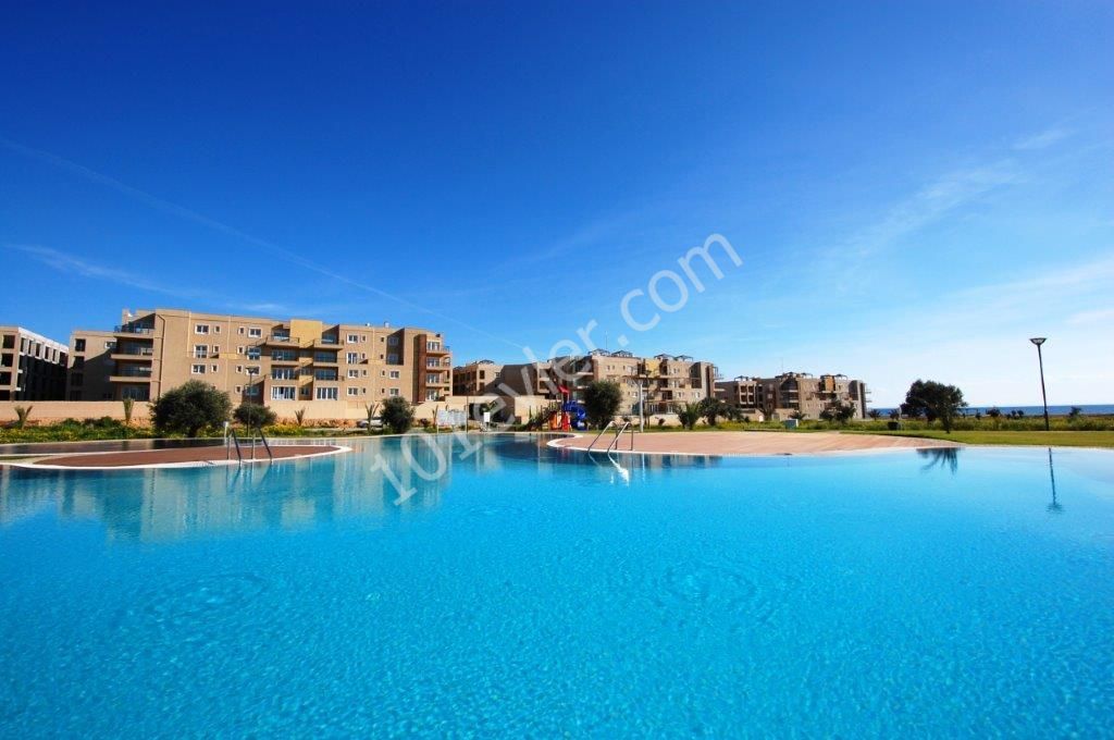 84,950 GBP Bafra'da Thalassa Beach Resort'ta denize sıfır 2+1 daire