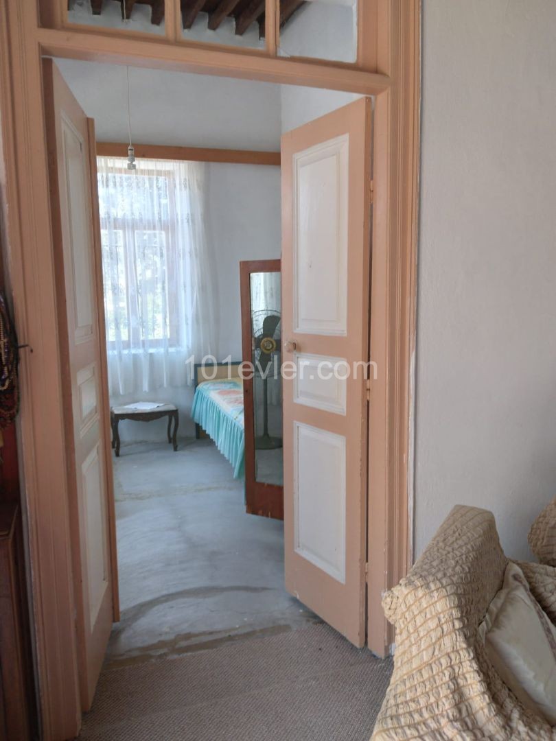 Historical Village House for Sale in the Center of Doğanköy, Inside the Orchard ** 