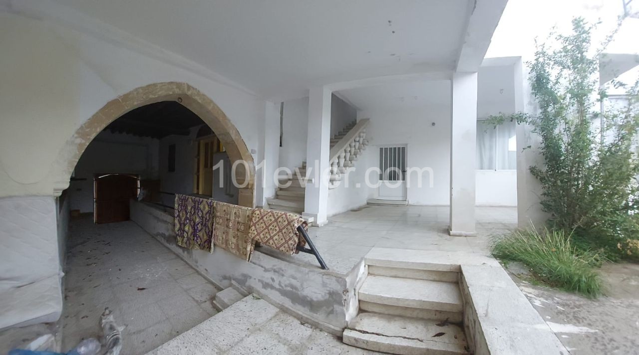 Historical Village House for Sale in the Center of Doğanköy, Inside the Orchard ** 