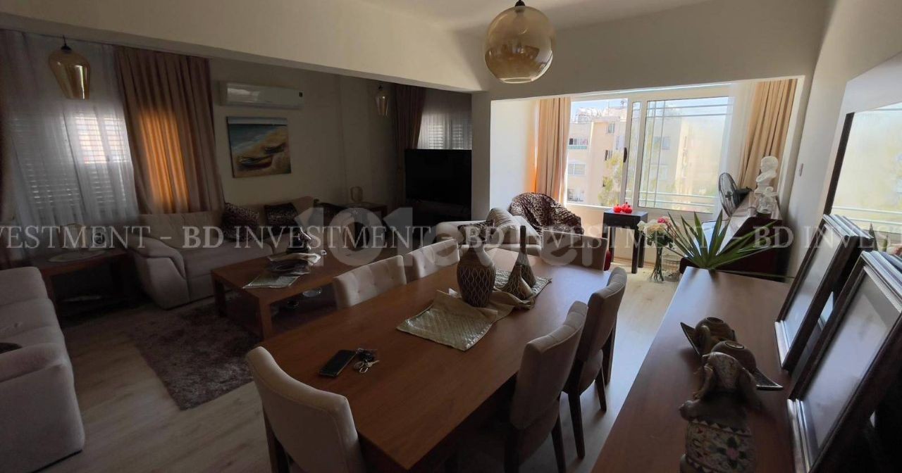 Fully Furnished 3+1 Apartment in Metehan Social Housing