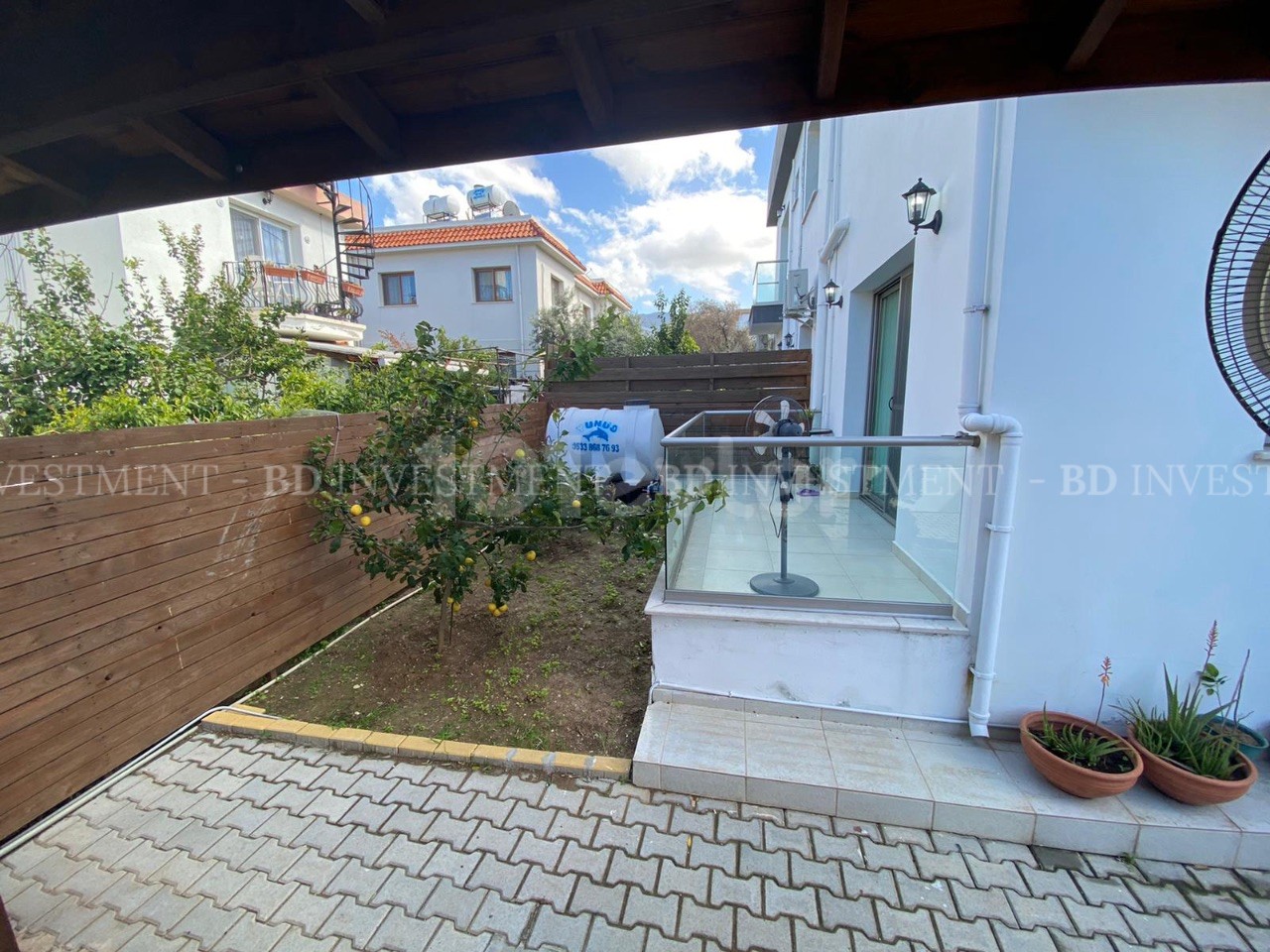 Perfect Location 3+1 dublex Twin Villa with Garden in Zeytinlik, Girne