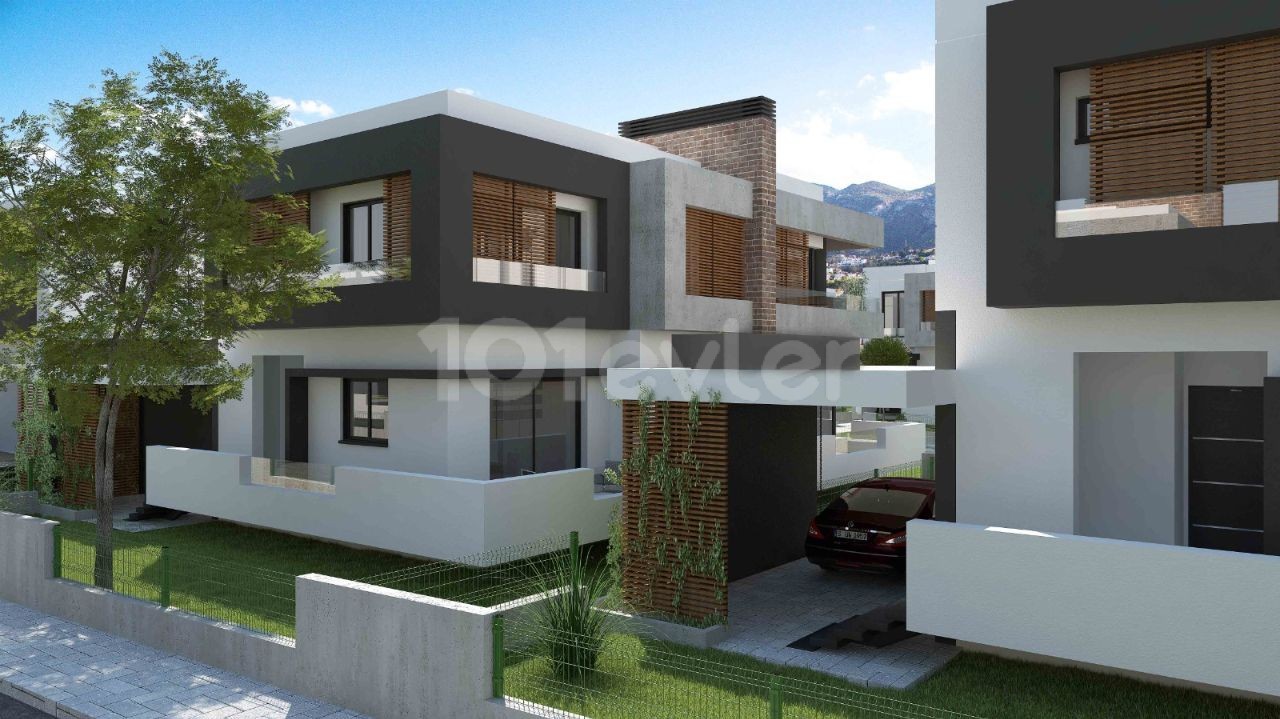 3+1 Modern Lux Villa For Sale In Edremit Valley Mansions In Girne