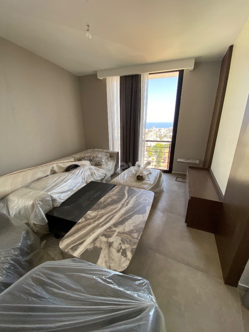 ULTRA LUXURIOUS DUBLEX PENTHOUSE FOR SALE IN KYRENIA WITH  MOUNTAIN AND SEA VIEW AND PRIVATE MASTER BEDROOM FLOOR