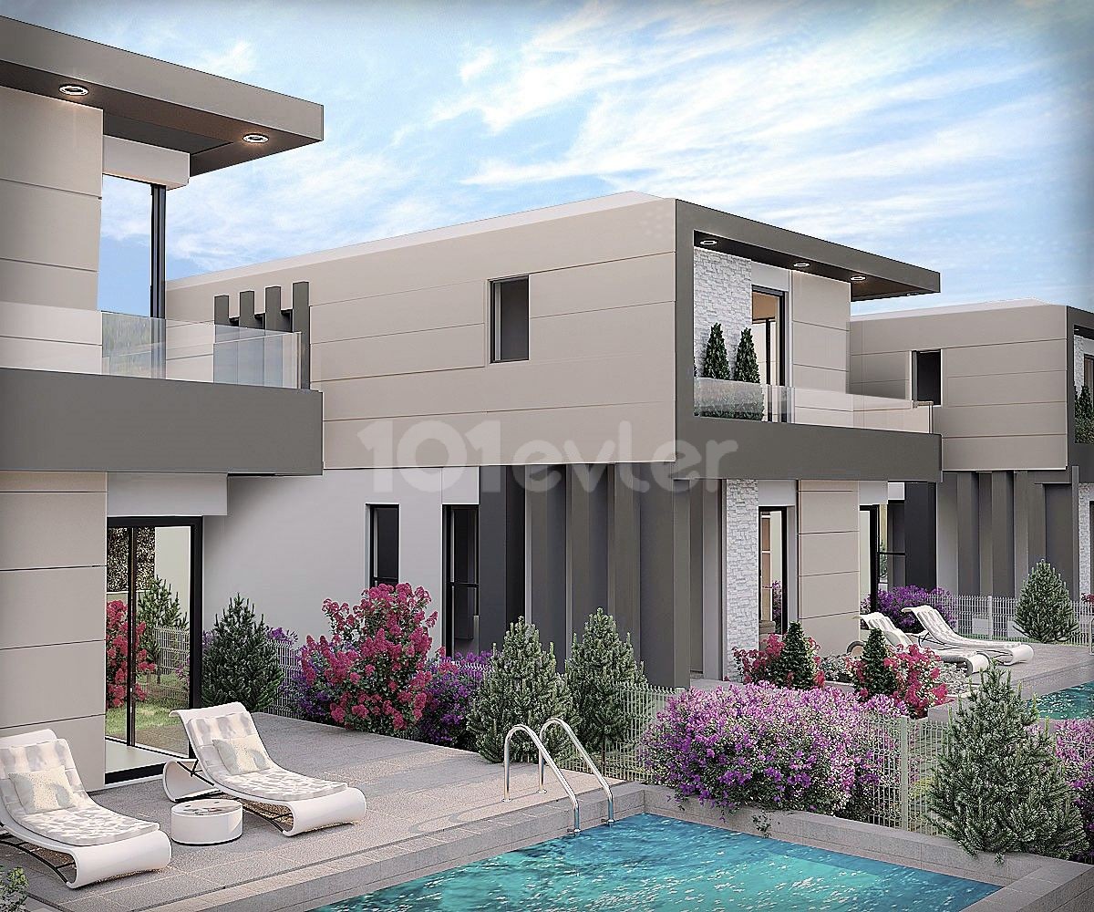 Zero 3 + 1 Pool Villa in Alsancak, Kyrenia ** 