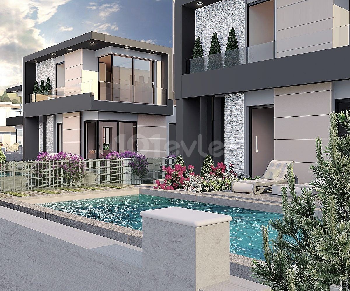 Zero 3 + 1 Pool Villa in Alsancak, Kyrenia ** 