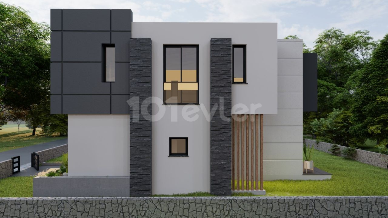 4 + 1 Zero Detached House for Sale in Kyrenia Karmi ** 