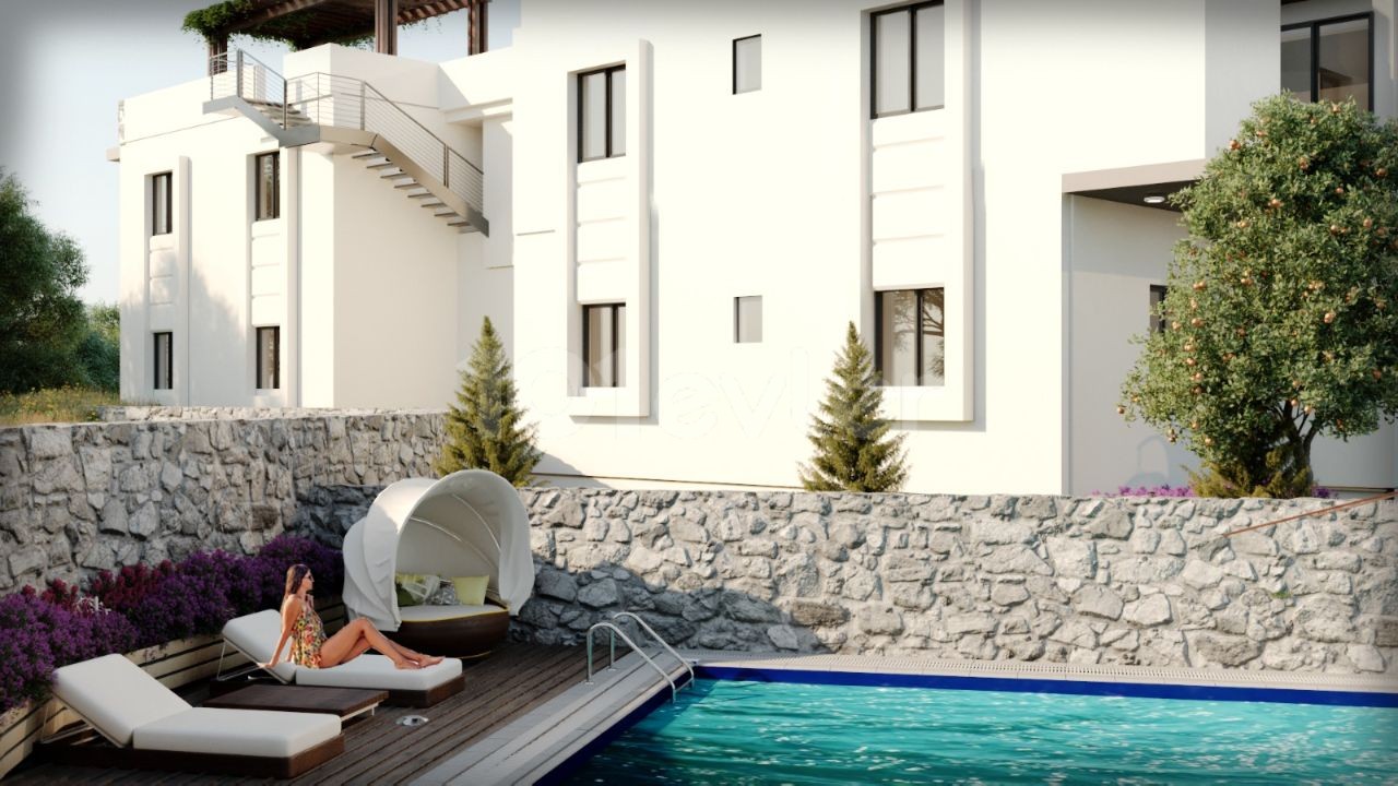 Zero Apartments in Kyrenia Catalkoy with Prices Starting from 149.500 ** 