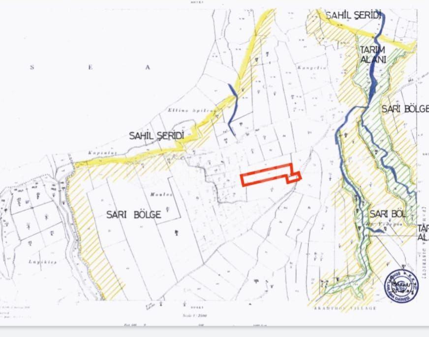 3 HEKTAR LAND ZU VERKAUFEN AM MEER IN TATLISU KÜÇÜKERENKÖY