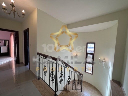 3+1 Seafront Villa for Rent with Pool in Karşıyaka