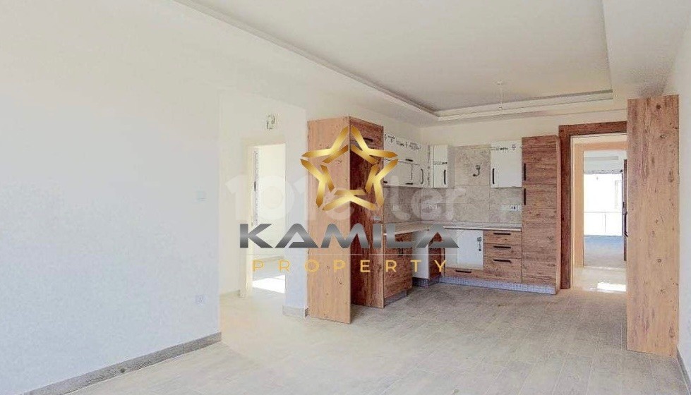 2+1 New VAT Paid Flat for Sale in Kyrenia Bosphorus