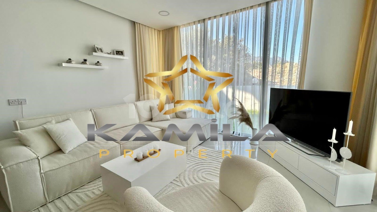 2+1 Magnificent Luxury Flat with Garden for Sale