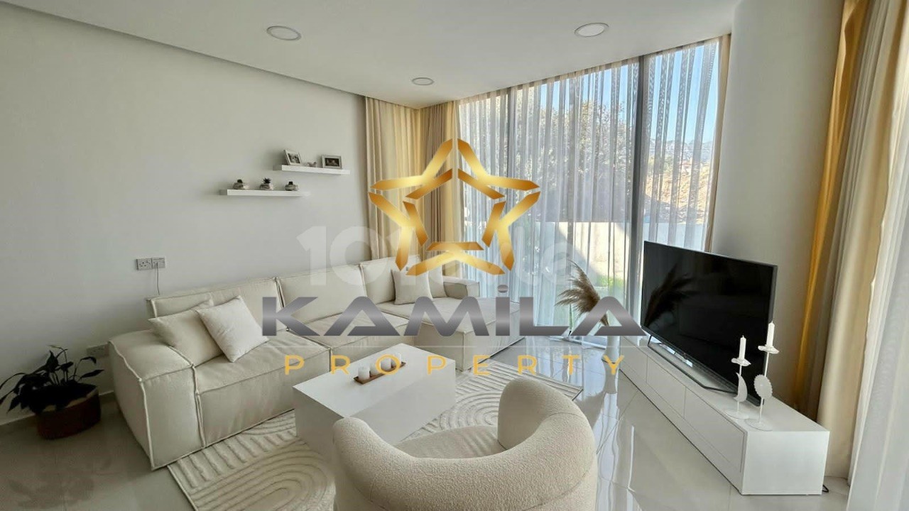 2+1 Magnificent Luxury Flat with Garden for Sale