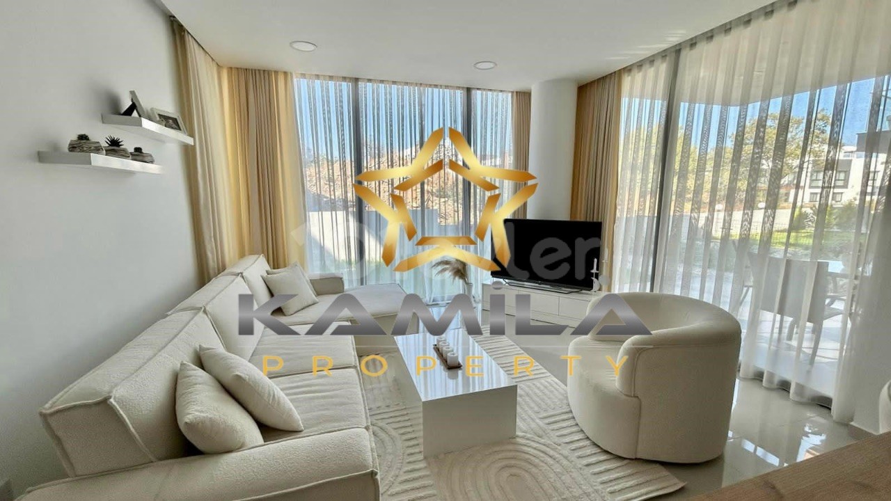 2+1 Magnificent Luxury Flat with Garden for Sale