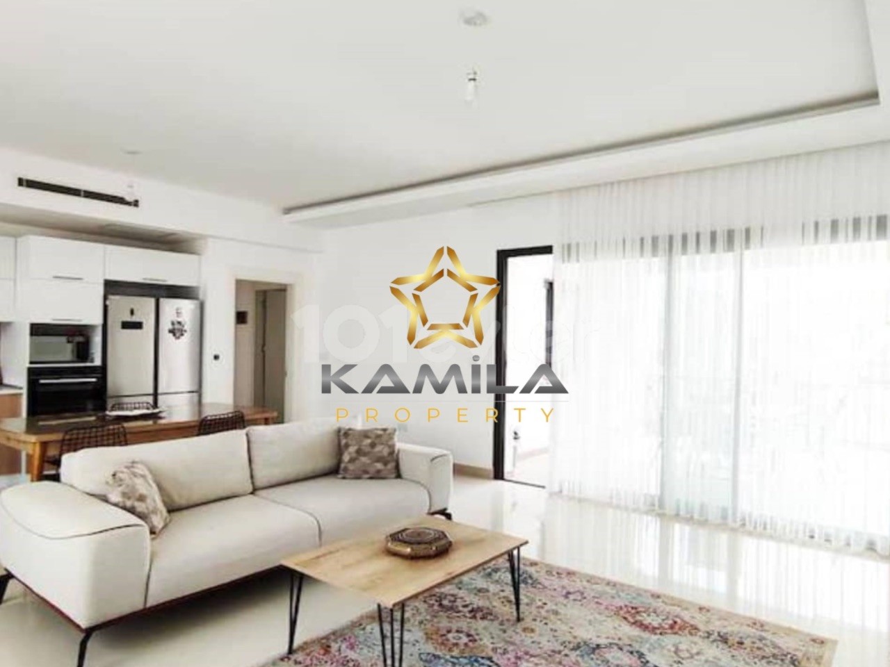 3+1 Sea View Flat for Sale in Kyrenia