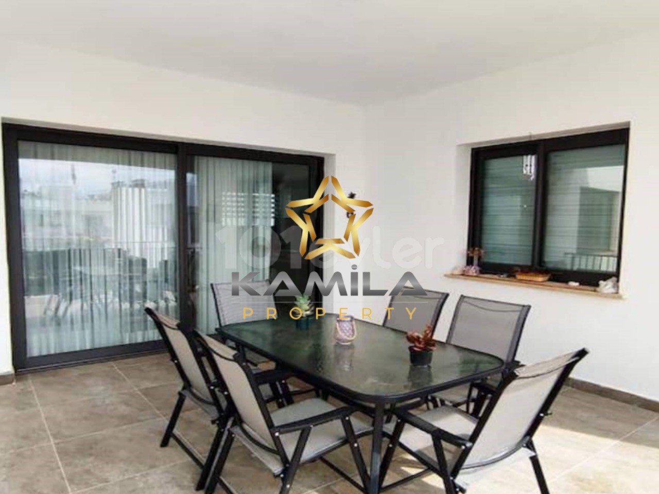 3+1 Sea View Flat for Sale in Kyrenia