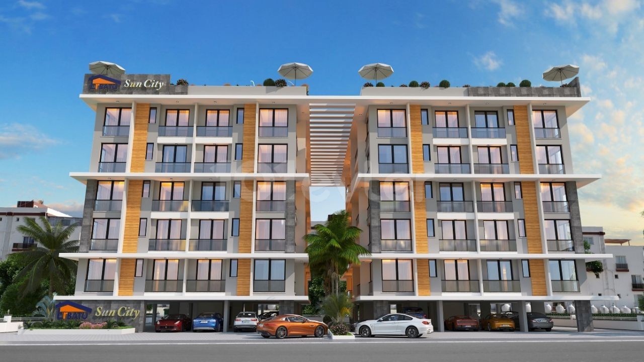 2+1 FLATS FOR SALE IN İSKELE LONG BEACH AREA ** 