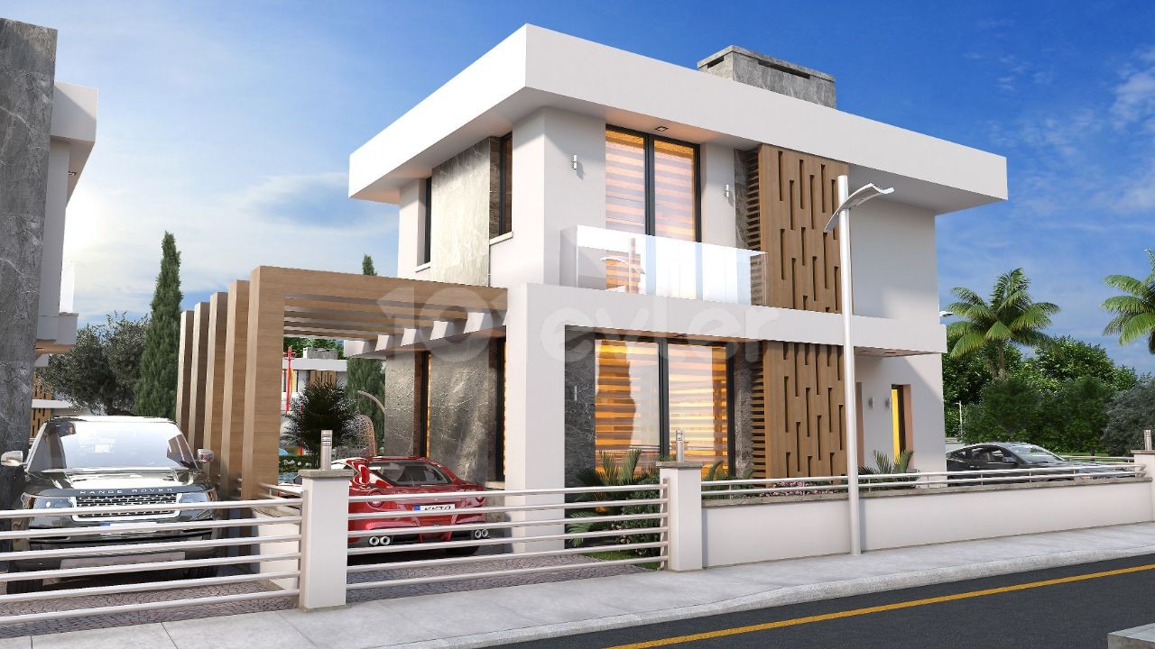 3+1 VILLAS WITH POOL IN YENIBOGAZICI REGION ** 