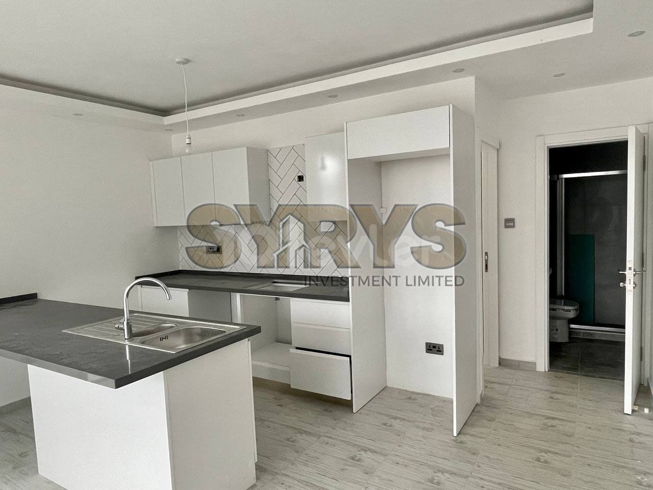 1+1 FLAT FOR SALE IN A SITE WITH POOL IN ALSANCAK 