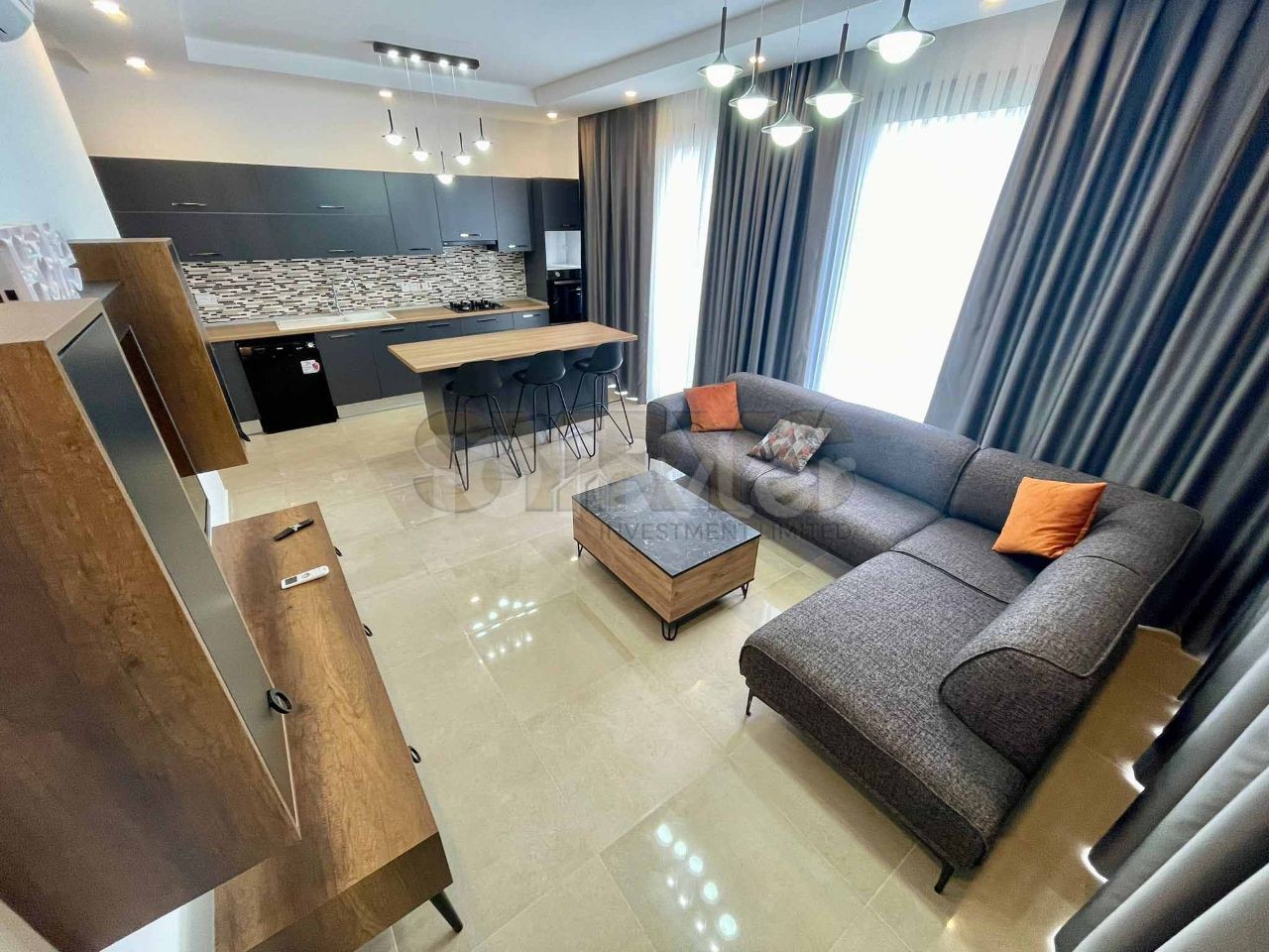 2+1 FURNISHED FLAT IN ZEYTİNLİK