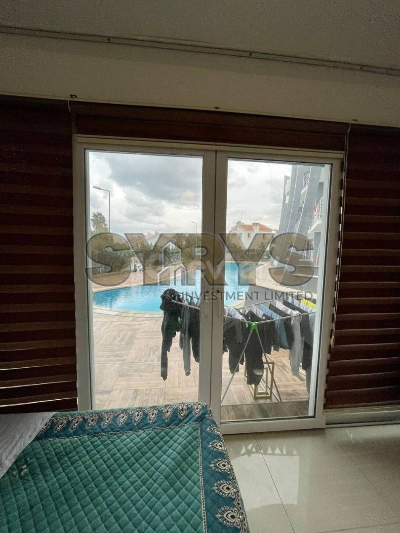 FURNISHED STUDIO FLAT FOR SALE IN A SITE WITH POOL