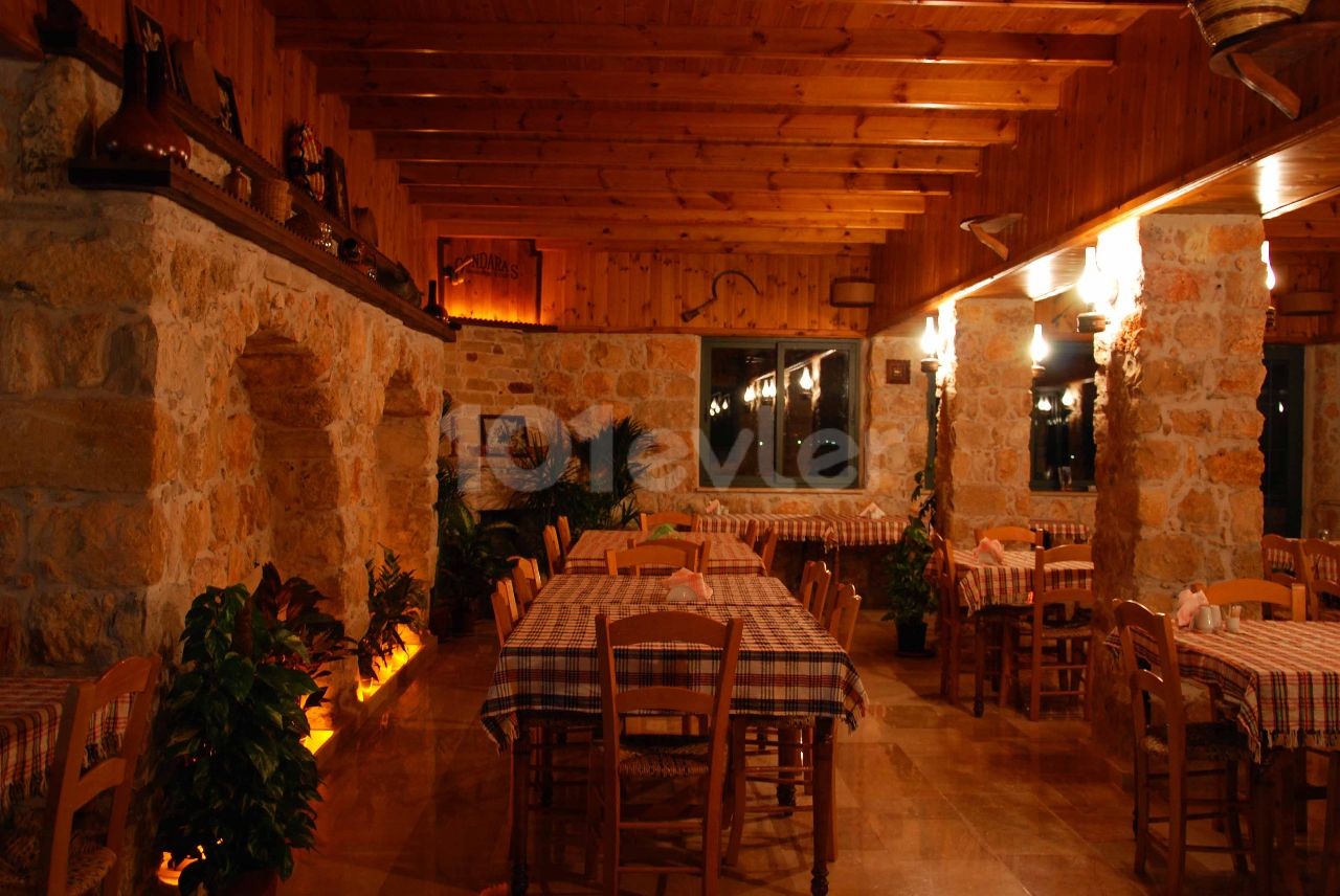 DEVREN RESTAURANT FOR SALE IN KALKANLI ** 