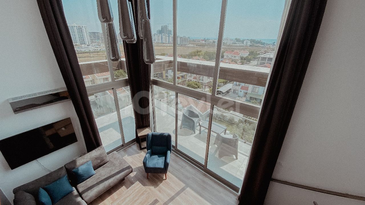 2 yatak odalı penthouse, Deniz ve dağ manzaralı ** 