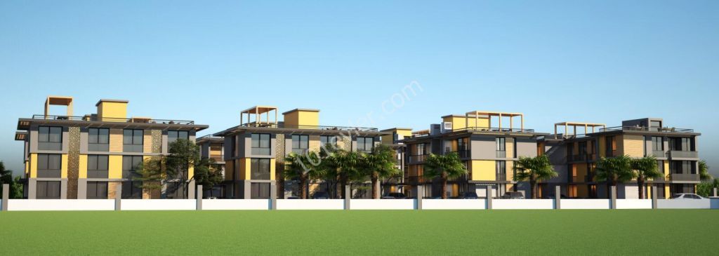 Two bedroom apartments for sale in Alsancak 