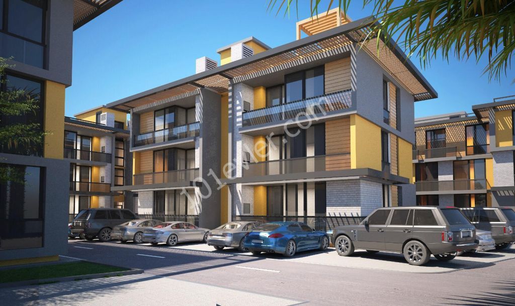 Two bedroom apartments for sale in Alsancak 